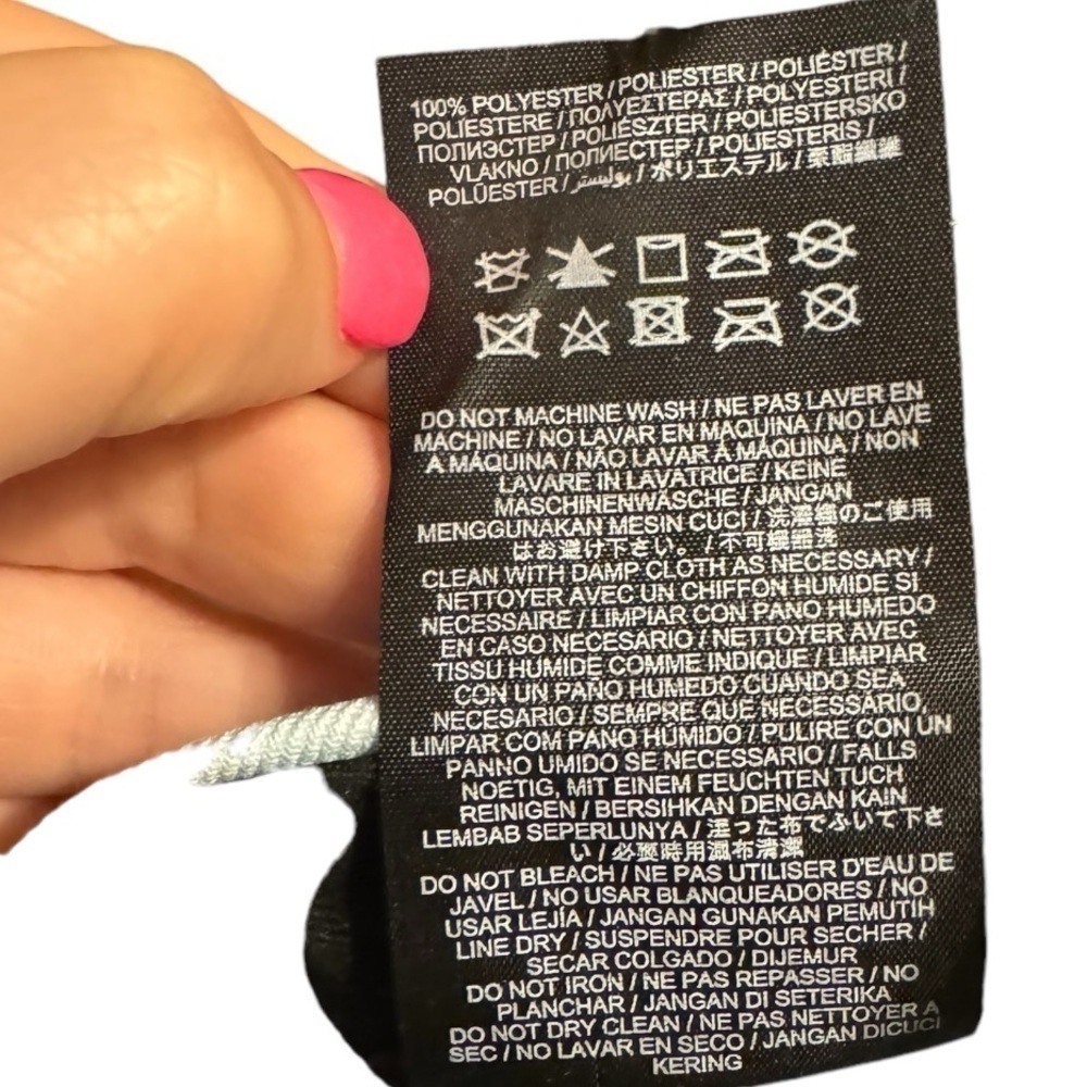 NWT Hurley Pastel Tie Dye Baseball Cap, Teal and Purple - Picture 6 of 9